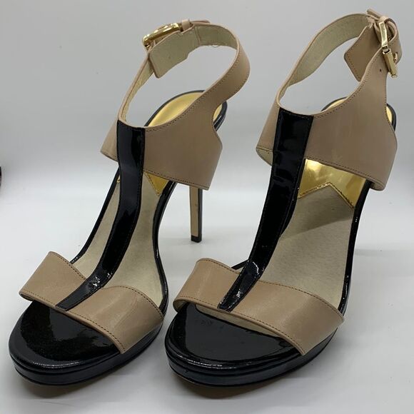 MK heels leather upper. 9 - Picture 1 of 14